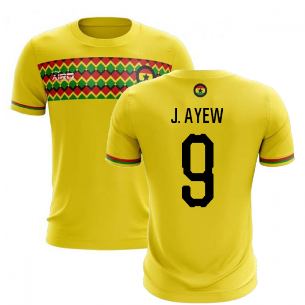 2024-2025 Ghana Third Concept Football Shirt (J. Ayew 9)