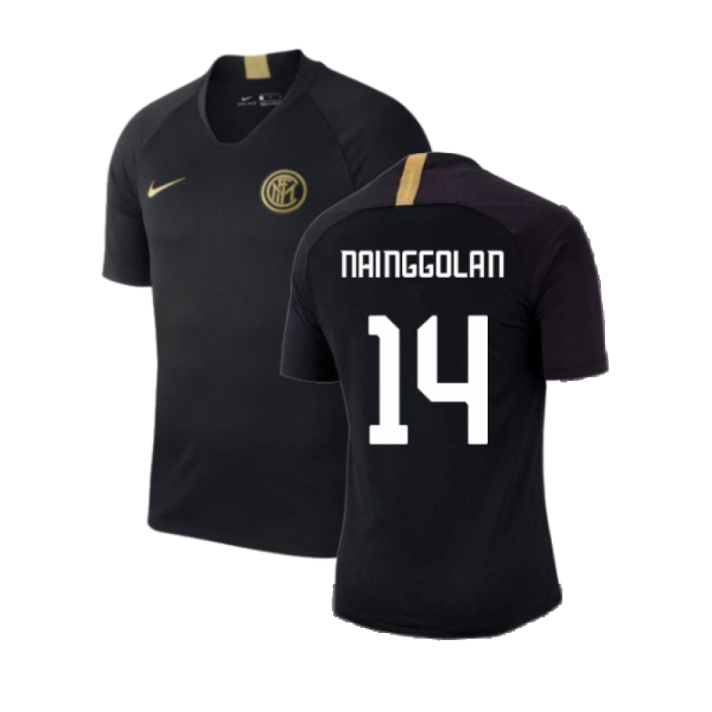 2019-2020 Inter Milan Training Shirt (Black) (Nainggolan 14)