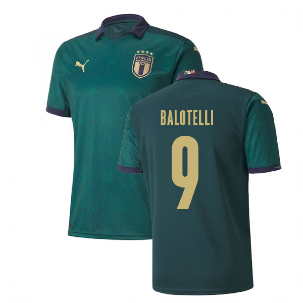 2019-2020 Italy Renaissance Third Puma Shirt (Kids) (Balotelli 9)