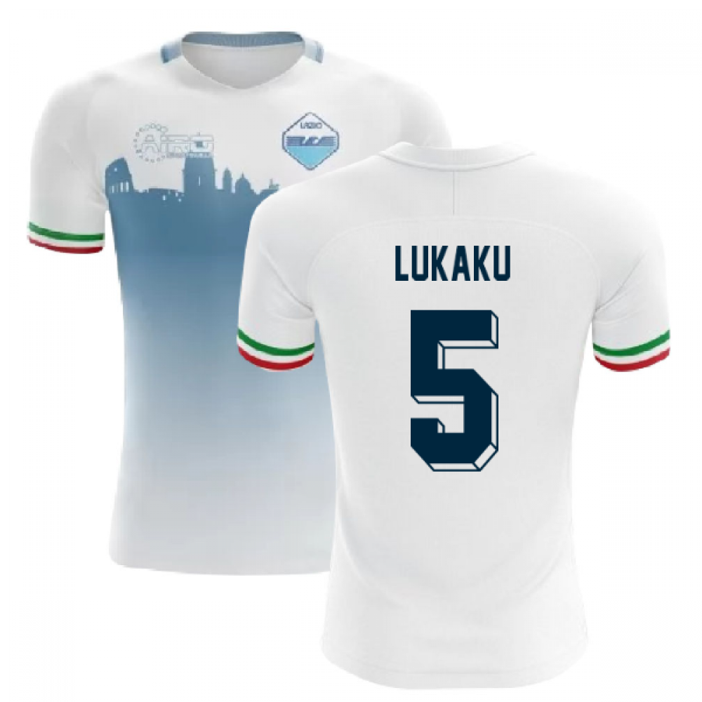 2025-2026 Lazio Home Concept Football Shirt (LUKAKU 5)