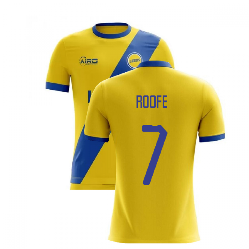 2024-2025 Leeds Away Concept Football Shirt (Roofe 7)