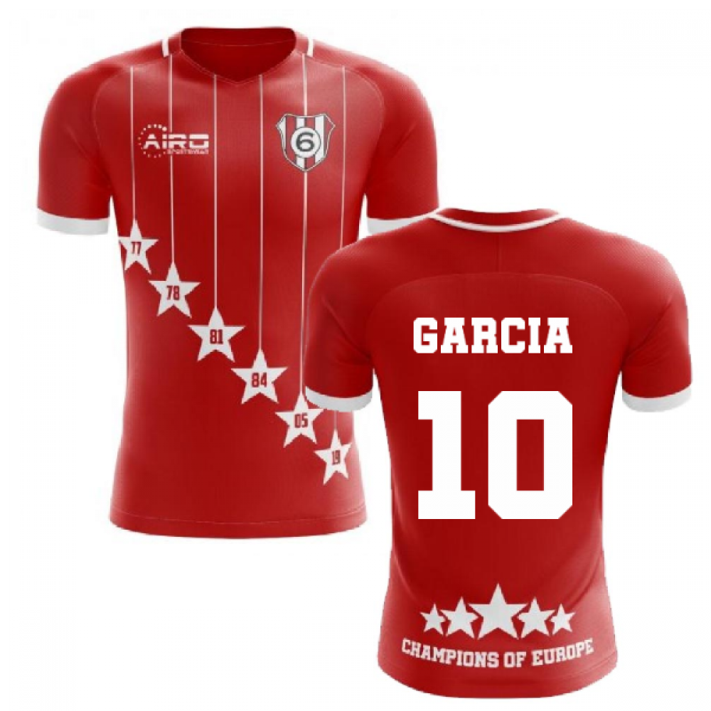 2024-2025 Liverpool 6 Time Champions Concept Football Shirt (Garcia 10)