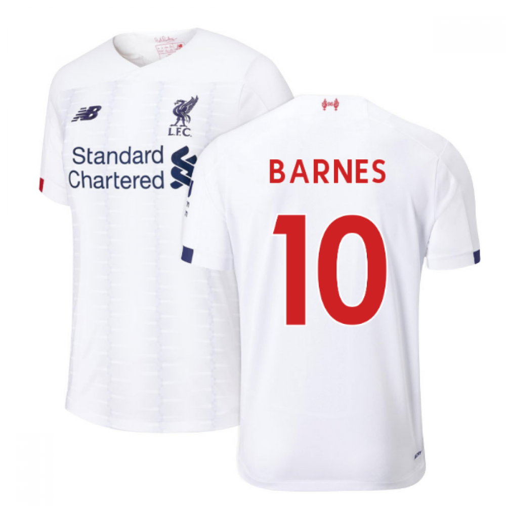 2019-2020 Liverpool Away Football Shirt (BARNES 10)