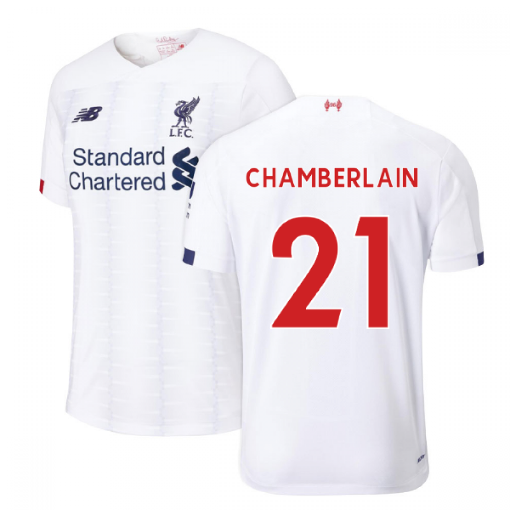 2019-2020 Liverpool Away Football Shirt (Chamberlain 21)