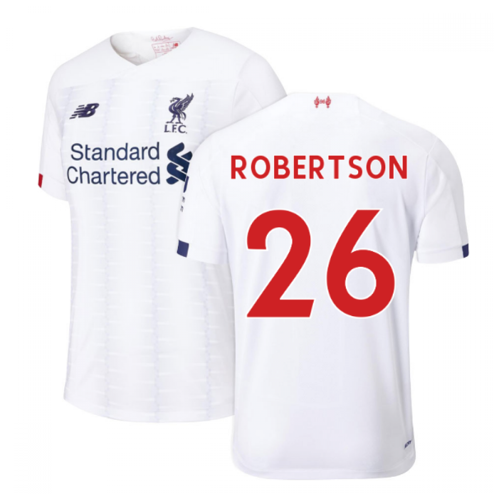 2019-2020 Liverpool Away Football Shirt (Robertson 26)