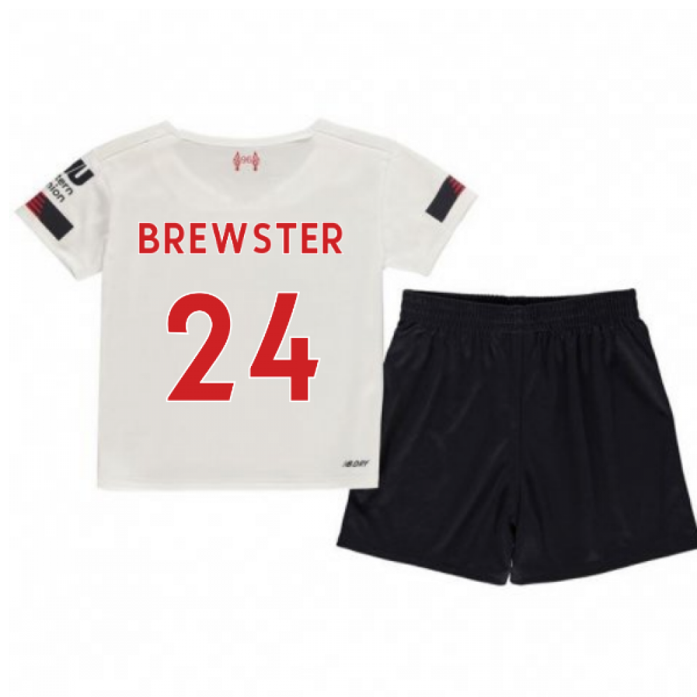 2019-2020 Liverpool Away Little Boys Mini Kit (Brewster 24)