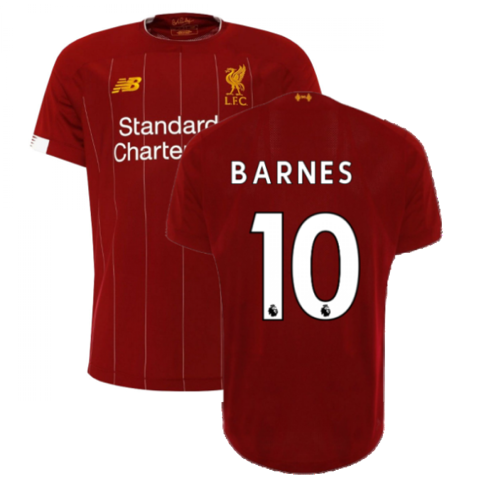 2019-2020 Liverpool Home European Shirt (BARNES 10)