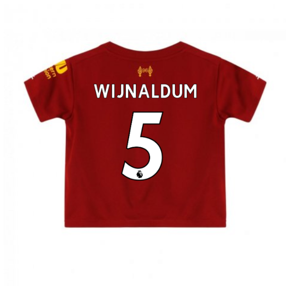 2019-2020 Liverpool Home Little Boys Mini Kit (Wijnaldum 5)