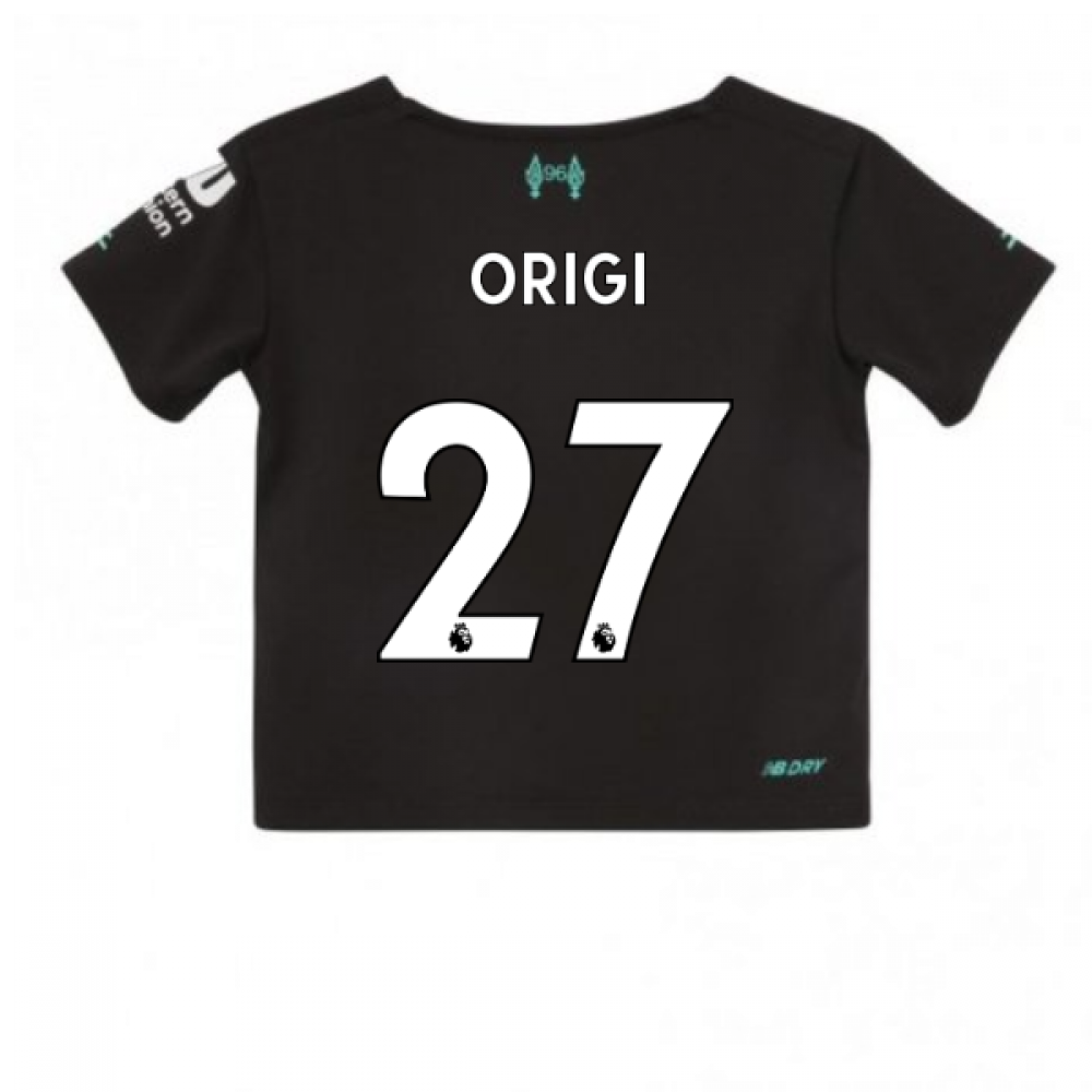 2019-2020 Liverpool Third Little Boys Mini Kit (Origi 27)