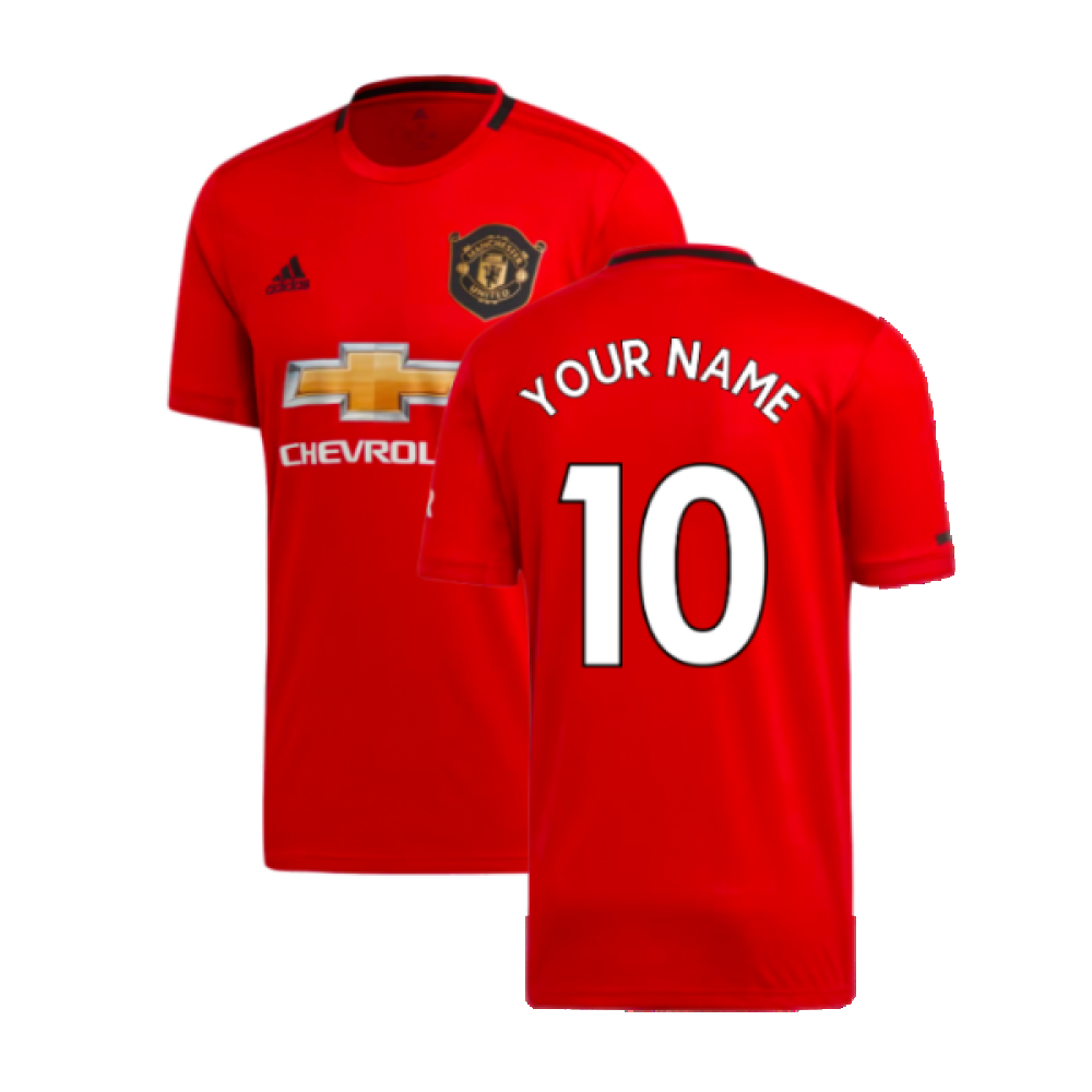 2019-2020 Man Utd Home Shirt (Your Name)