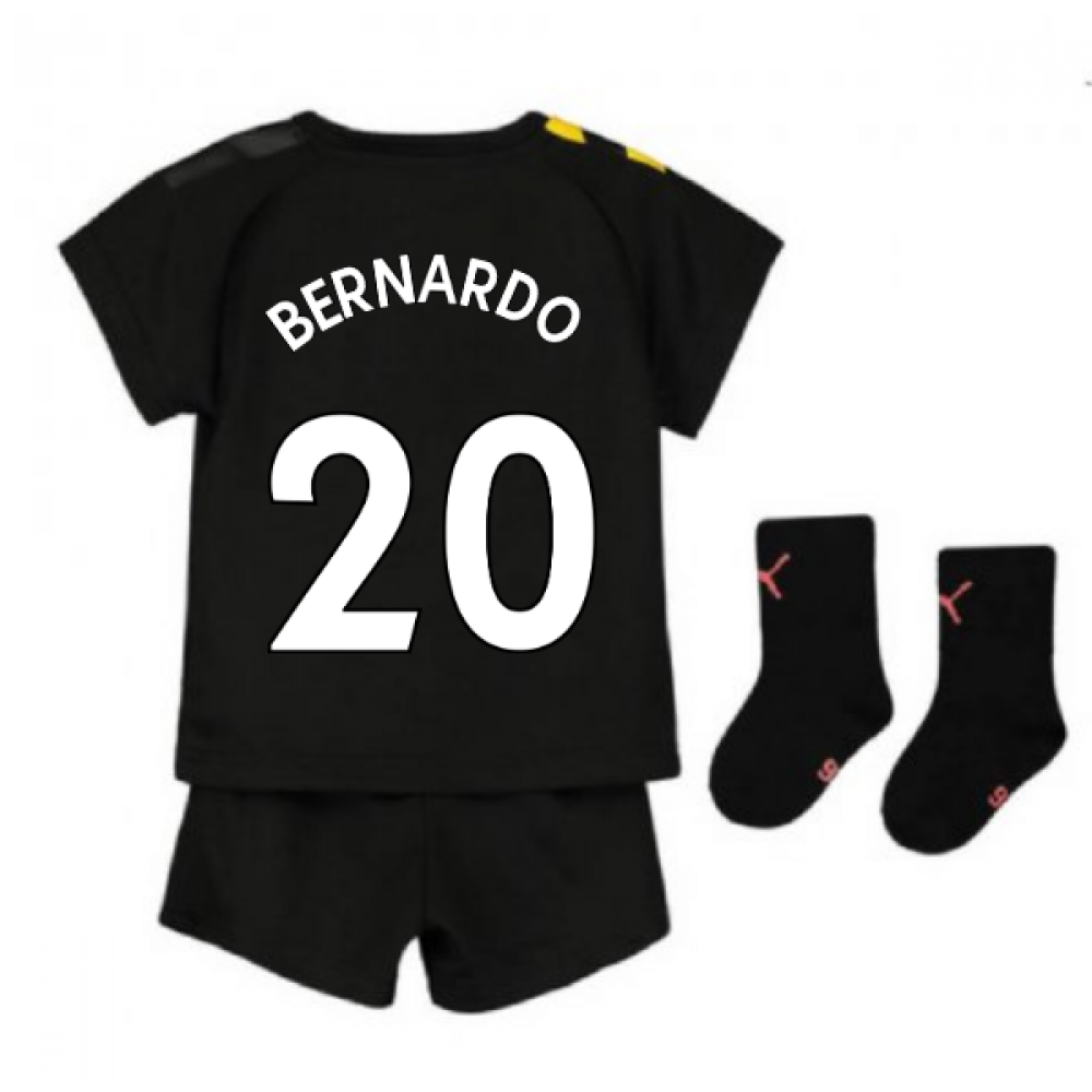 2019-2020 Manchester City Away Baby Kit (BERNARDO 20)