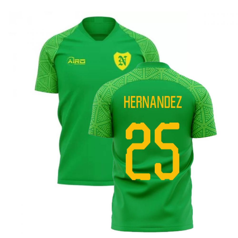 2024-2025 Norwich Away Concept Football Shirt (HERNANDEZ 25)