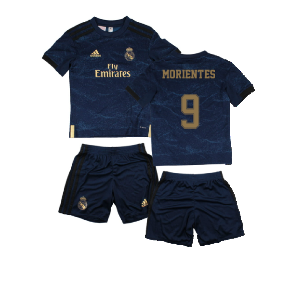 2019-2020 Real Madrid Away Mini Kit (MORIENTES 9)