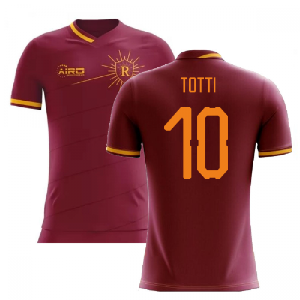 2024-2025 Roma Home Concept Football Shirt (TOTTI 10)