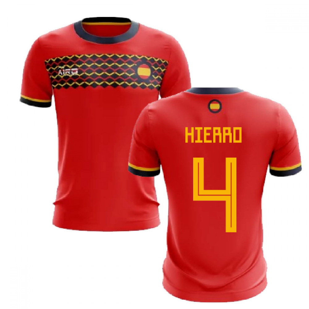 2024-2025 Spain Home Concept Football Shirt (Hierro 4)