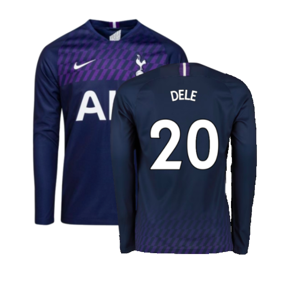 2019-2020 Tottenham Long Sleeve Away Shirt (DELE 20)