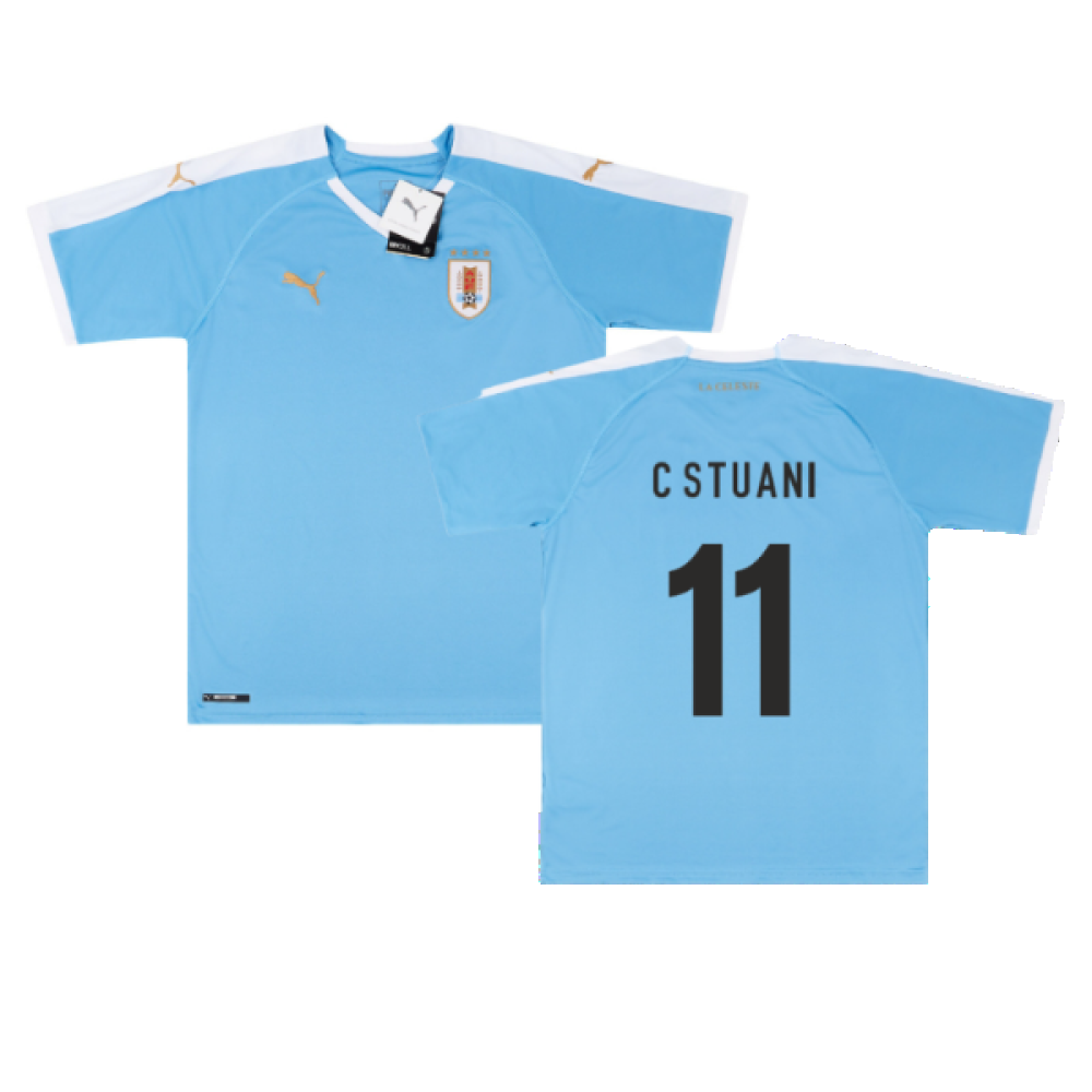 2019-2020 Uruguay Home Jersey (C Stuani 11)