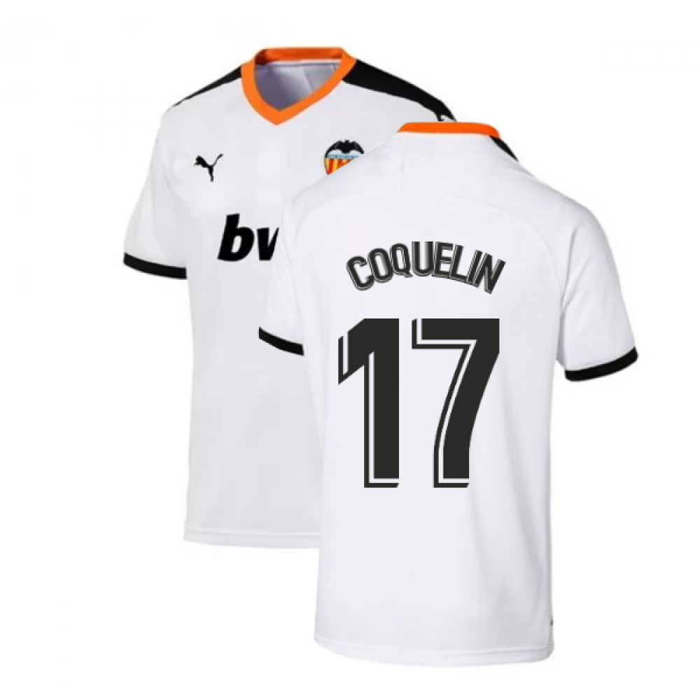 2019-2020 Valencia Home Puma Shirt (Kids) (COQUELIN 17)