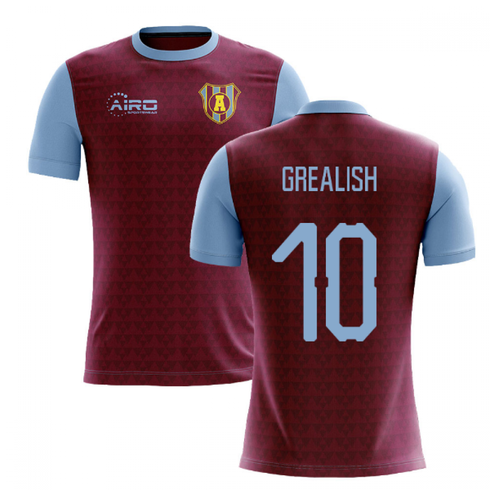 2024-2025 Villa Home Concept Football Shirt (Grealish 10)