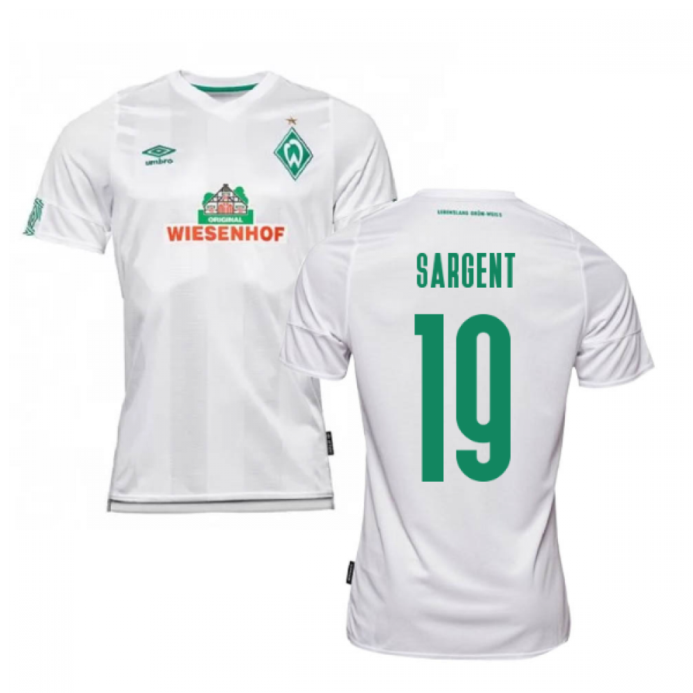 2019-2020 Werder Bremen Away Football Shirt (SARGENT 19)