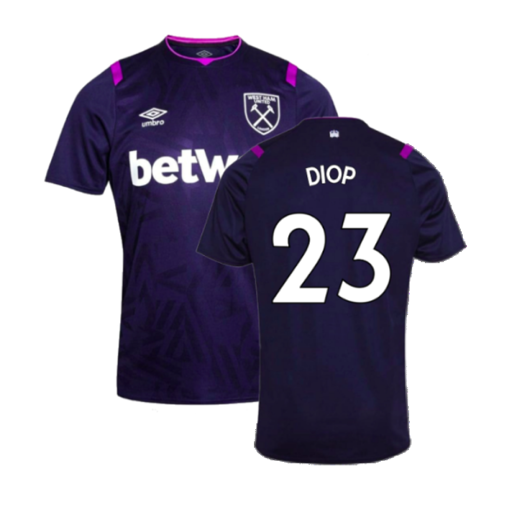 2019-2020 West Ham Third Shirt (DIOP 23)