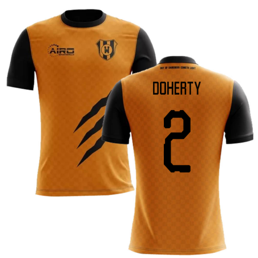 2024-2025 Wolverhampton Home Concept Football Shirt (Doherty 2)