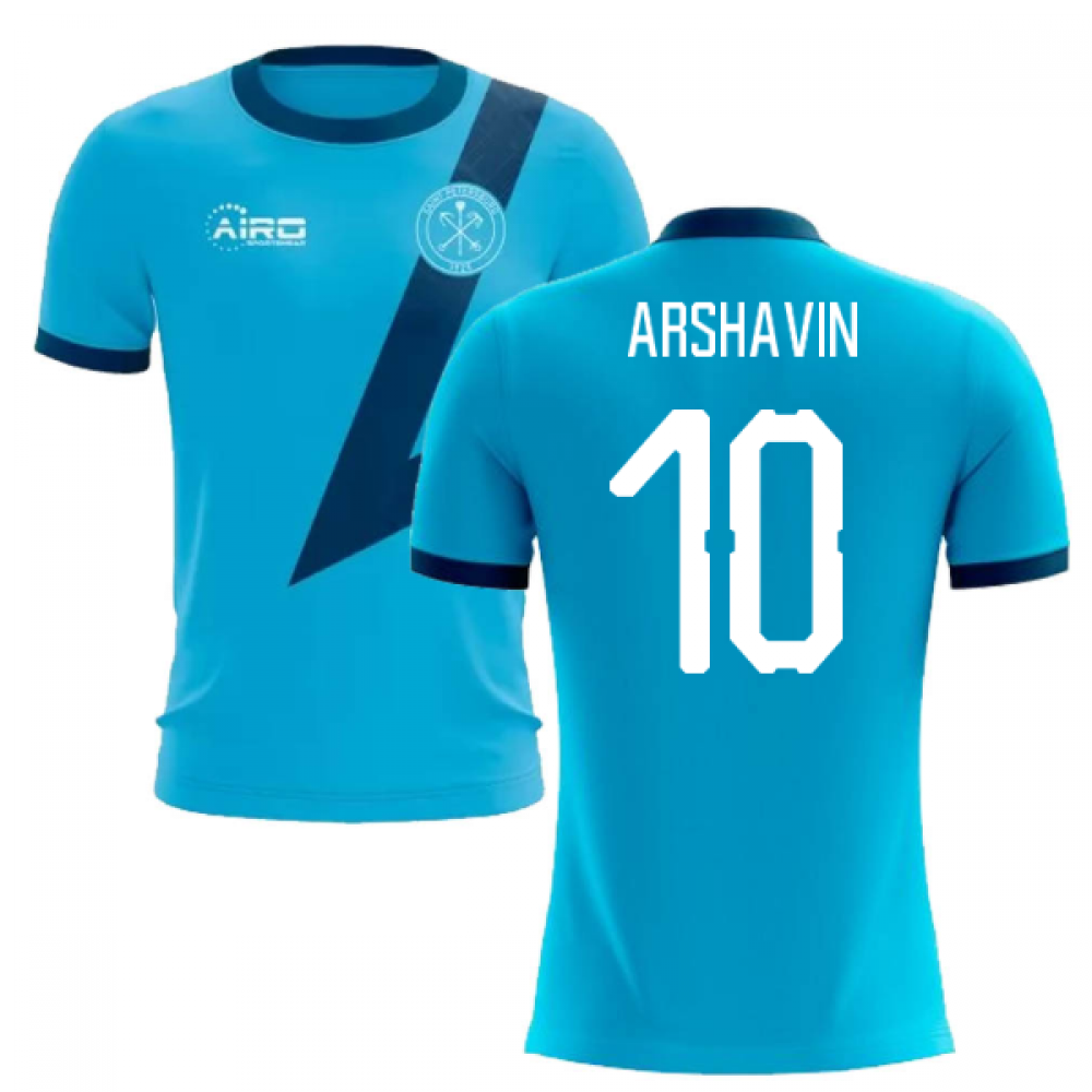 2025-2026 Zenit St Petersburg Away Concept Football Shirt (Arshavin 10)