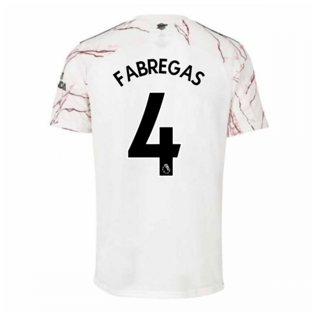 2020-2021 Arsenal Adidas Away Football Shirt (Kids) (FABREGAS 4)