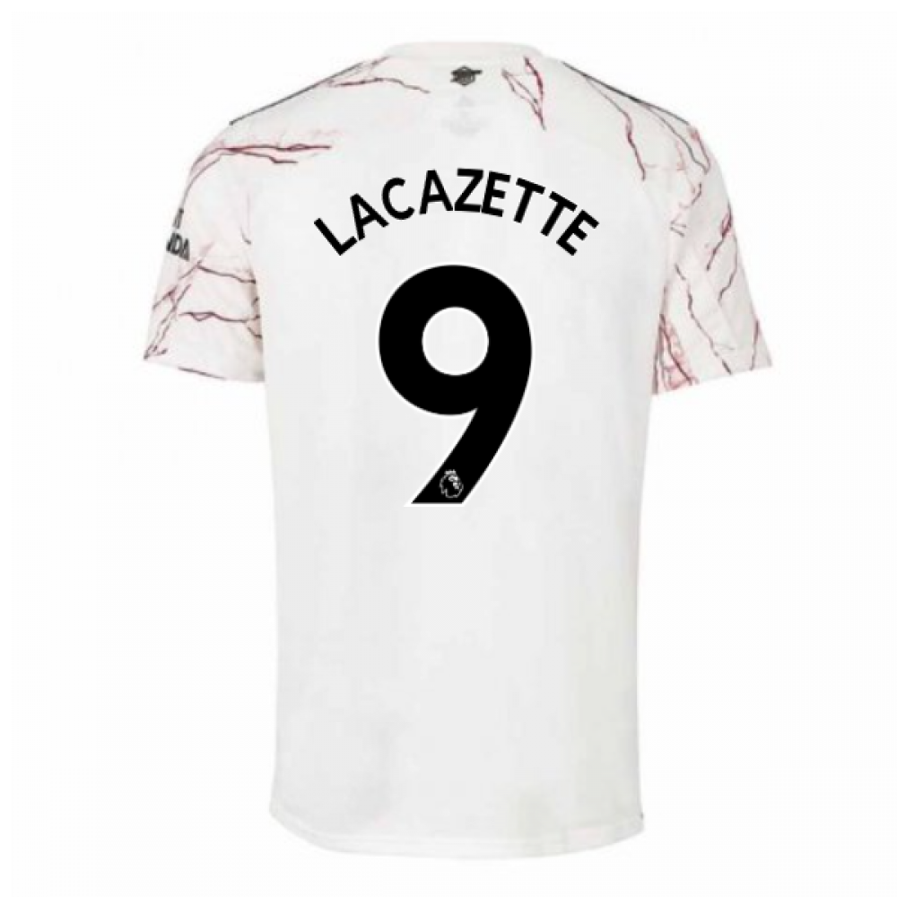 2020-2021 Arsenal Adidas Away Football Shirt (Kids) (LACAZETTE 9)