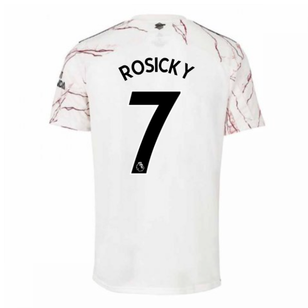 2020-2021 Arsenal Adidas Away Football Shirt (Kids) (ROSICKY 7)