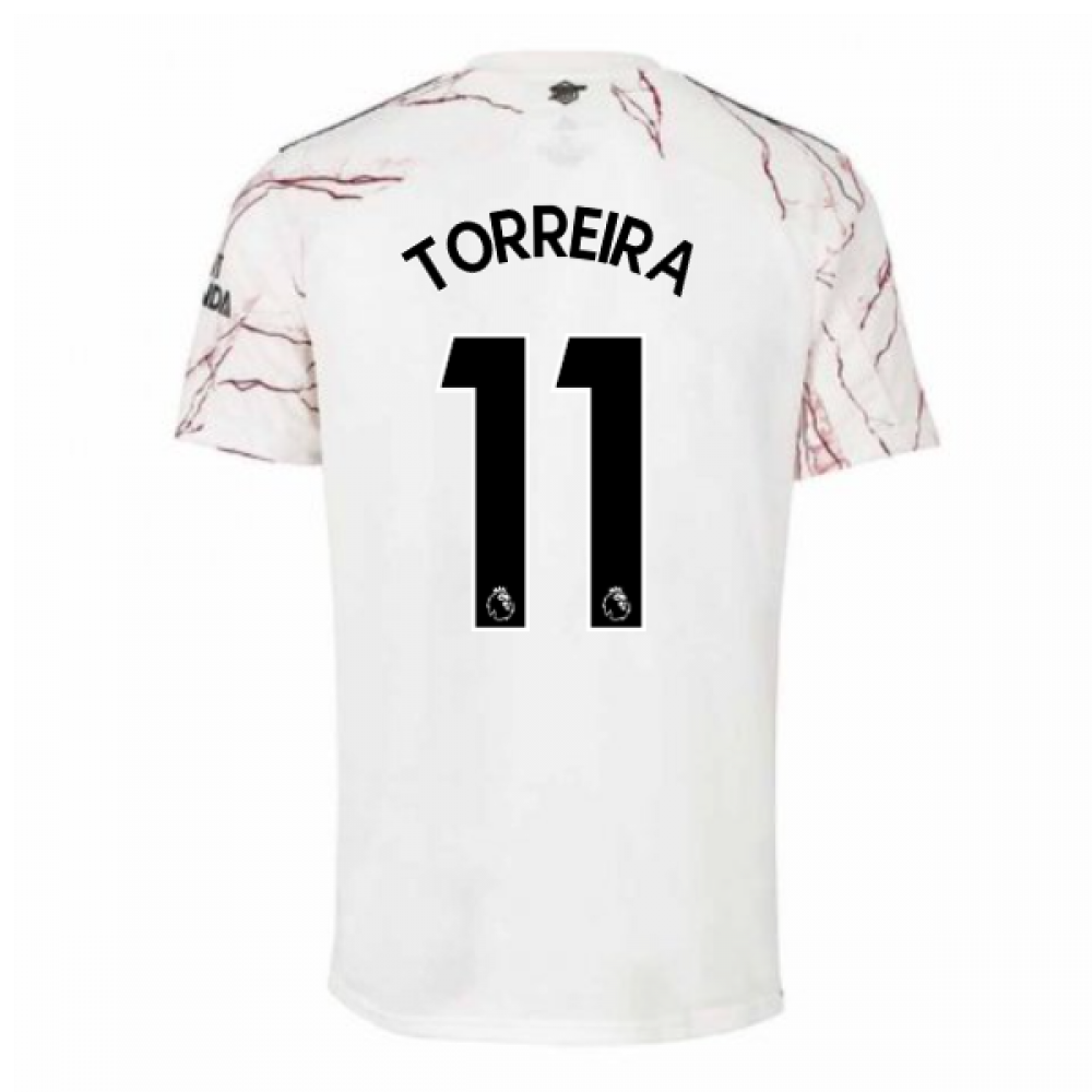 2020-2021 Arsenal Adidas Away Football Shirt (Kids) (TORREIRA 11)