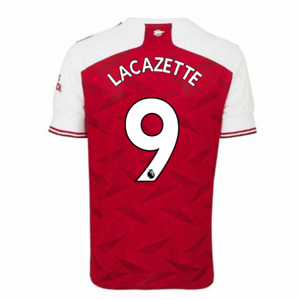 2020-2021 Arsenal Adidas Home Football Shirt (Kids) (LACAZETTE 9)