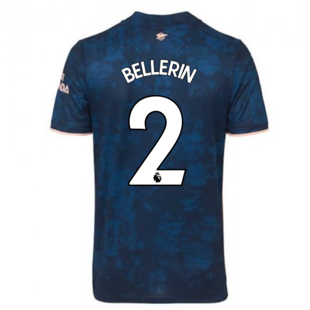 2020-2021 Arsenal Adidas Third Football Shirt (BELLERIN 2)