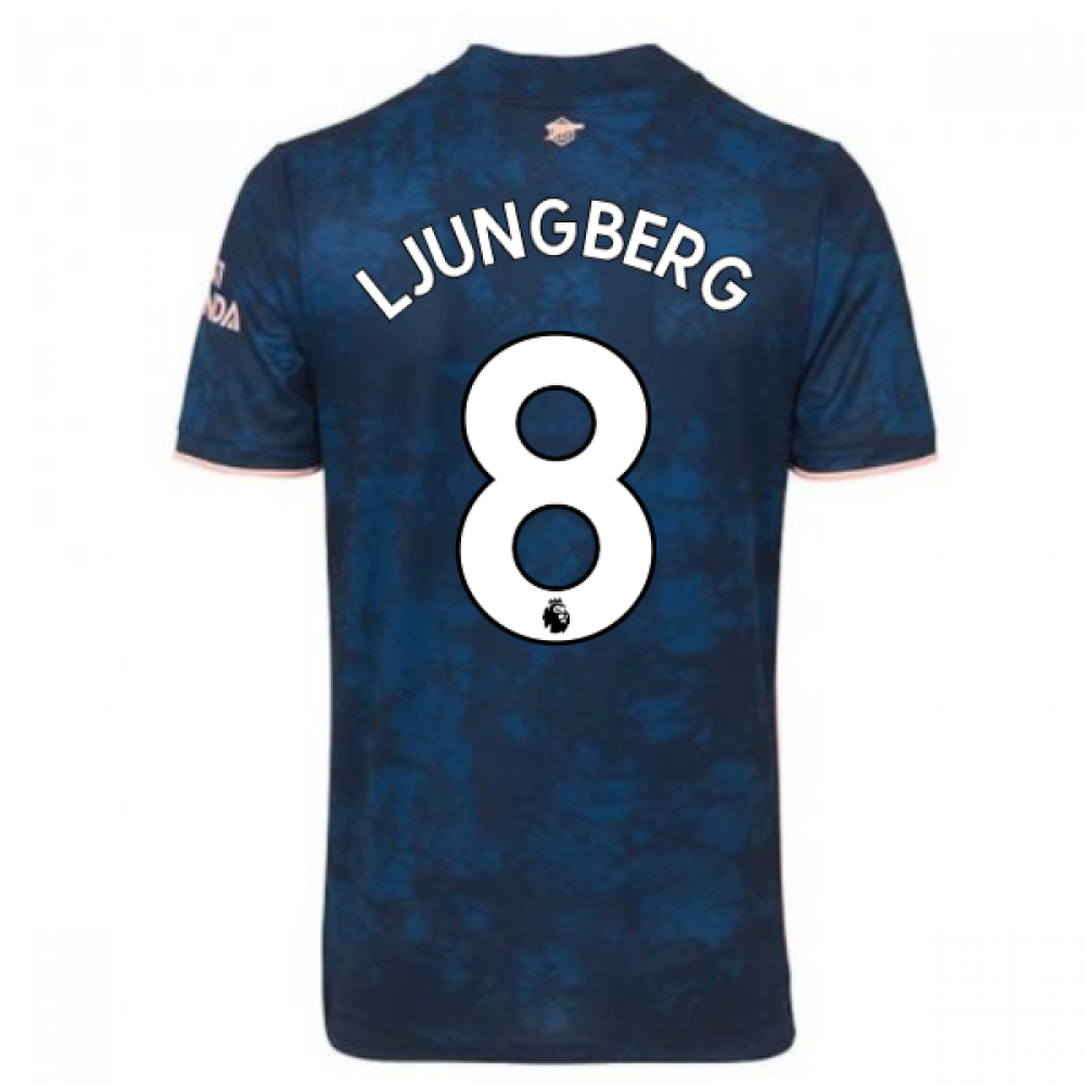 2020-2021 Arsenal Adidas Third Football Shirt (Kids) (LJUNGBERG 8)