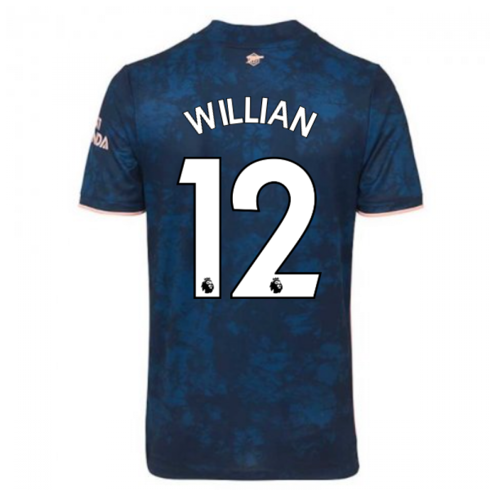 2020-2021 Arsenal Adidas Third Football Shirt (Kids) (WILLIAN 12)