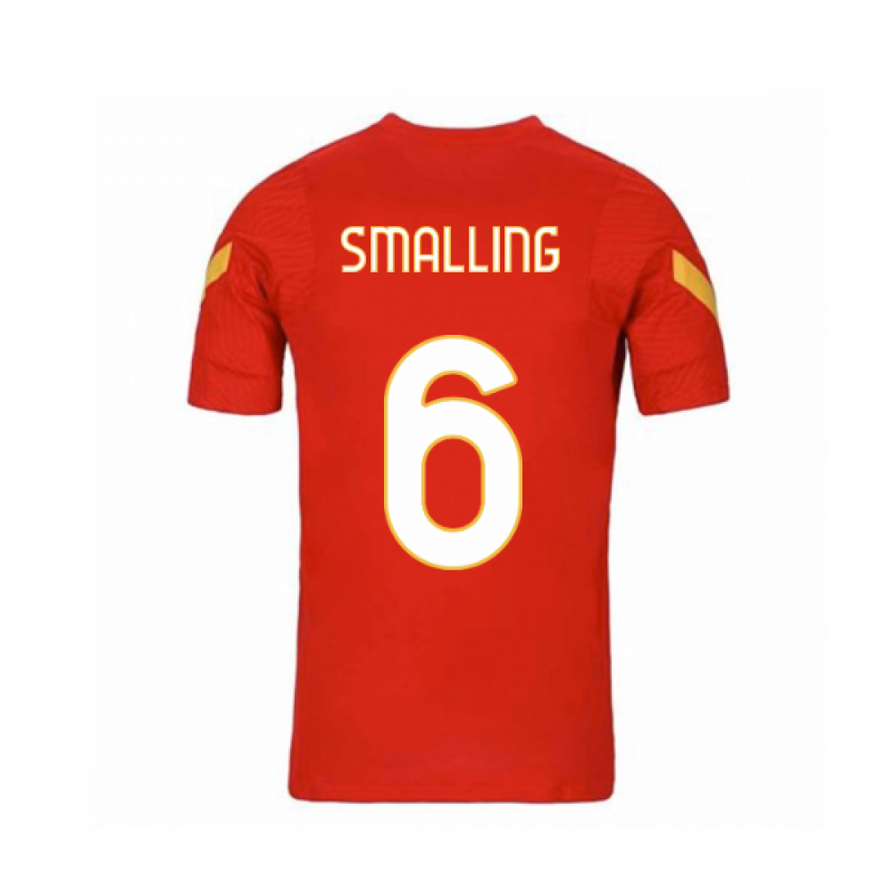 2020-2021 AS Roma Nike Training Shirt (Red) - Kids (SMALLING 6)