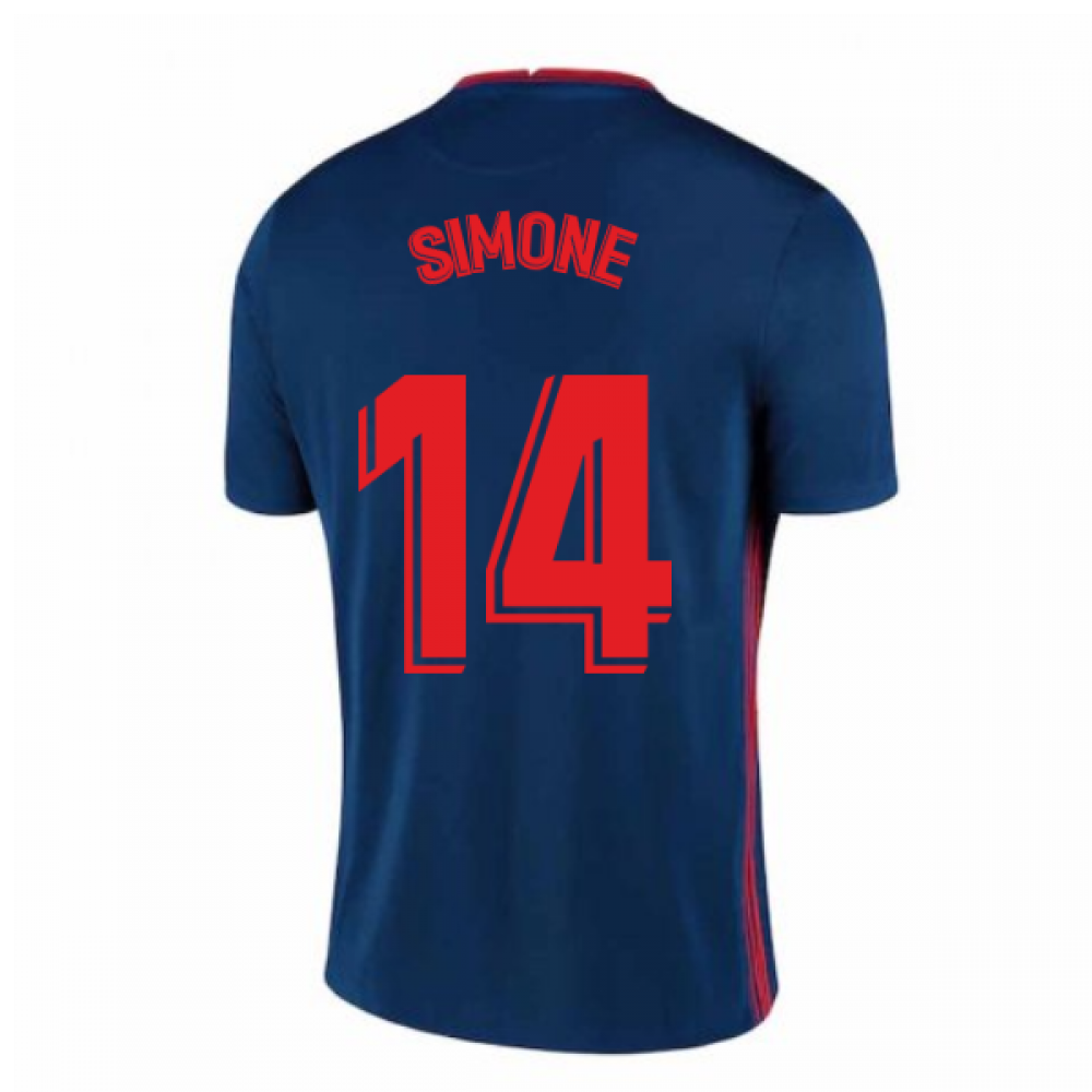 2020-2021 Atletico Madrid Away Nike Shirt (Kids) (SIMONE 14)