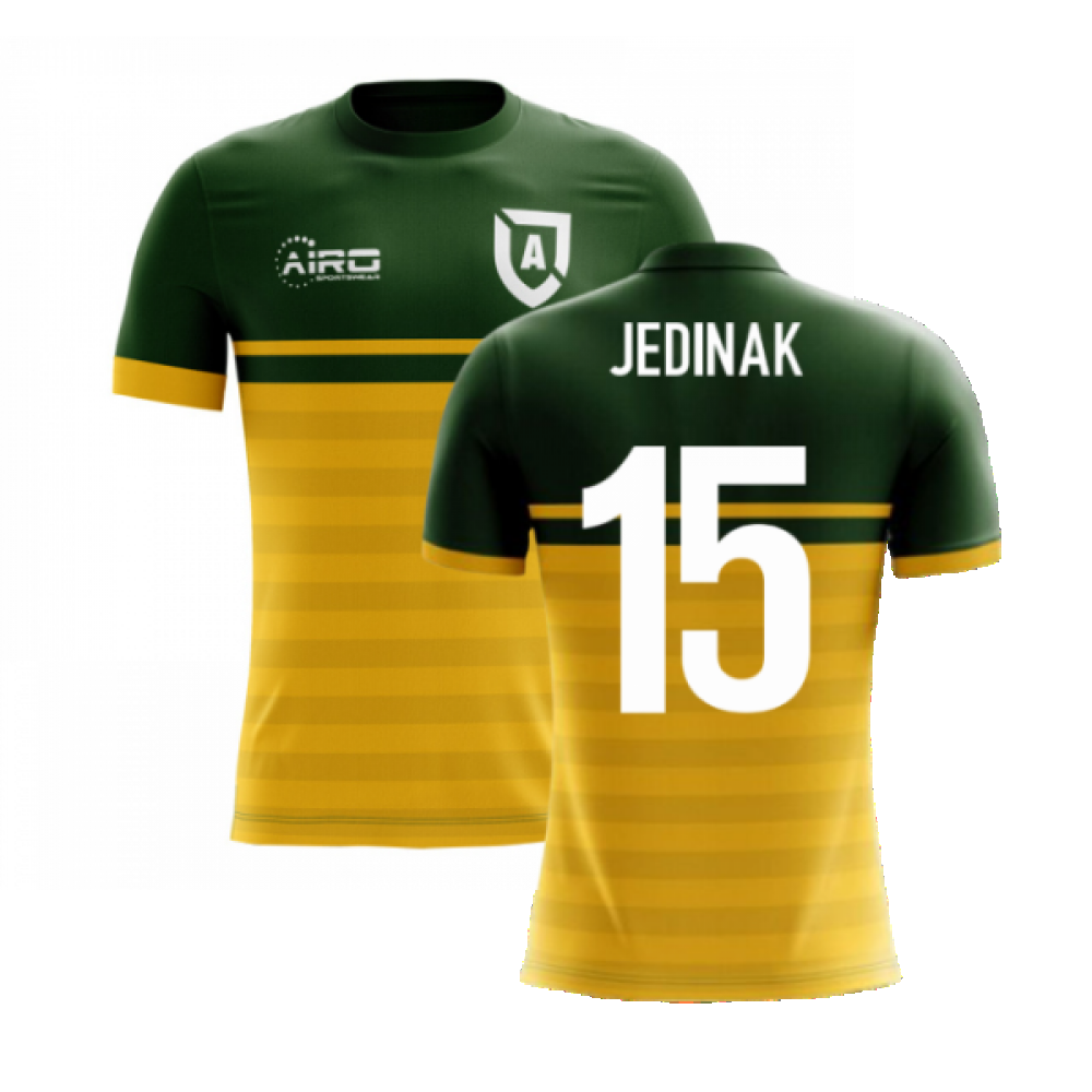 2024-2025 Australia Airo Concept Home Shirt (Jedinak 15)