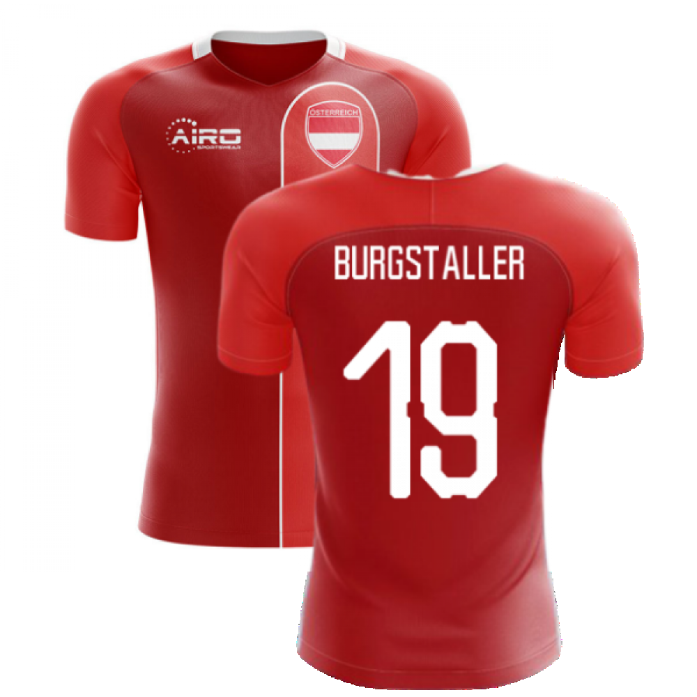 2024-2025 Austria Home Concept Football Shirt (BURGSTALLER 19)