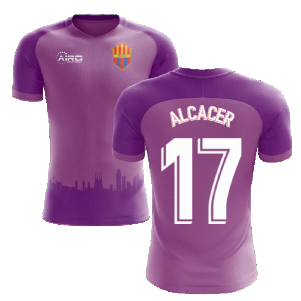 2020-2021 Barcelona Third Concept Football Shirt (Alcacer 17) - Kids