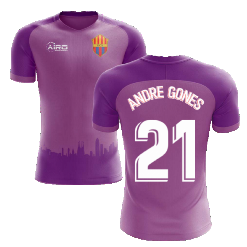 2024-2025 Barcelona Third Concept Football Shirt (Andre Gones 21)