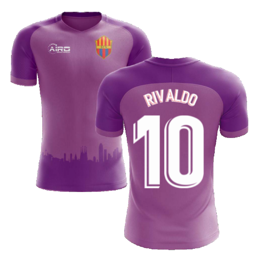 2024-2025 Barcelona Third Concept Football Shirt (Rivaldo 10)