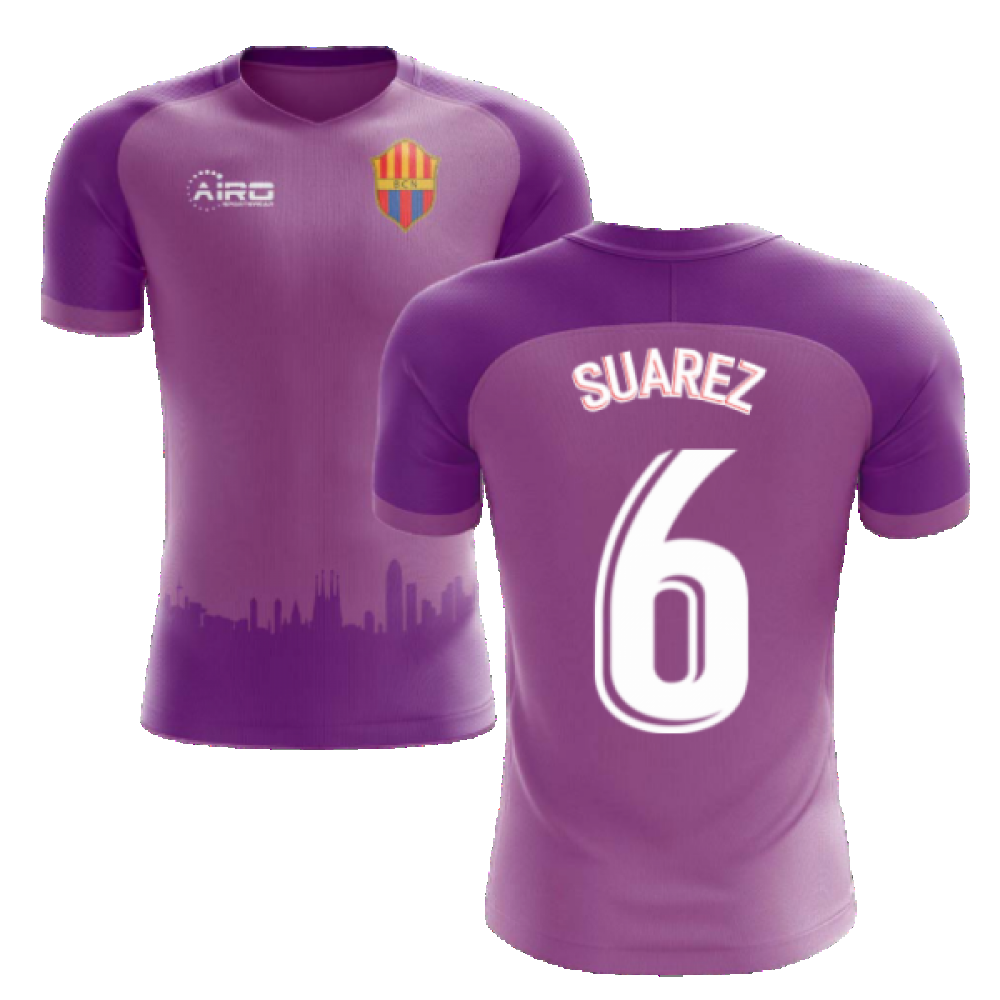 2020-2021 Barcelona Third Concept Football Shirt (Suarez 6) - Kids