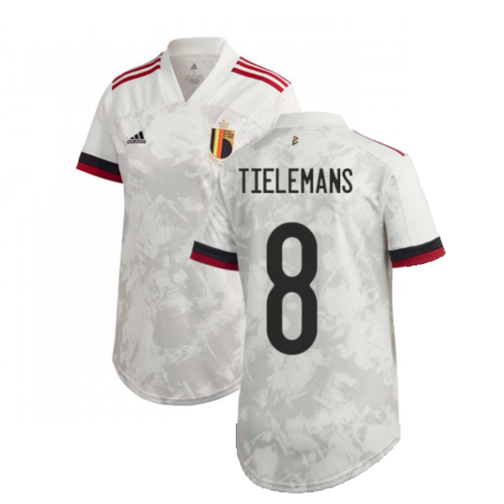 2020-2021 Belgium Womens Away Shirt (TIELEMANS 8)