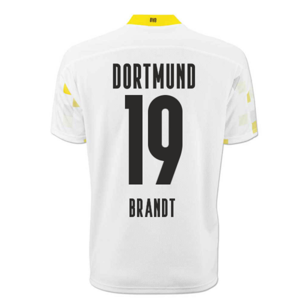 2020-2021 Borussia Dortmund Puma Third Cup Football Shirt (BRANDT 19)