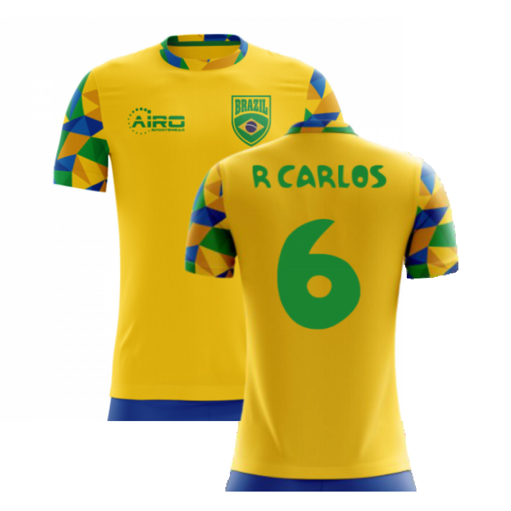 2024-2025 Brazil Home Concept Football Shirt (R Carlos 6)