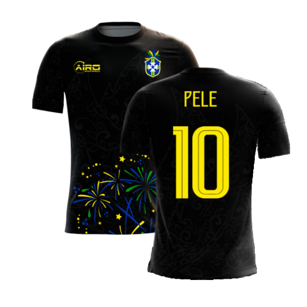 2024-2025 Brazil Third Concept Football Shirt (Pele 10)