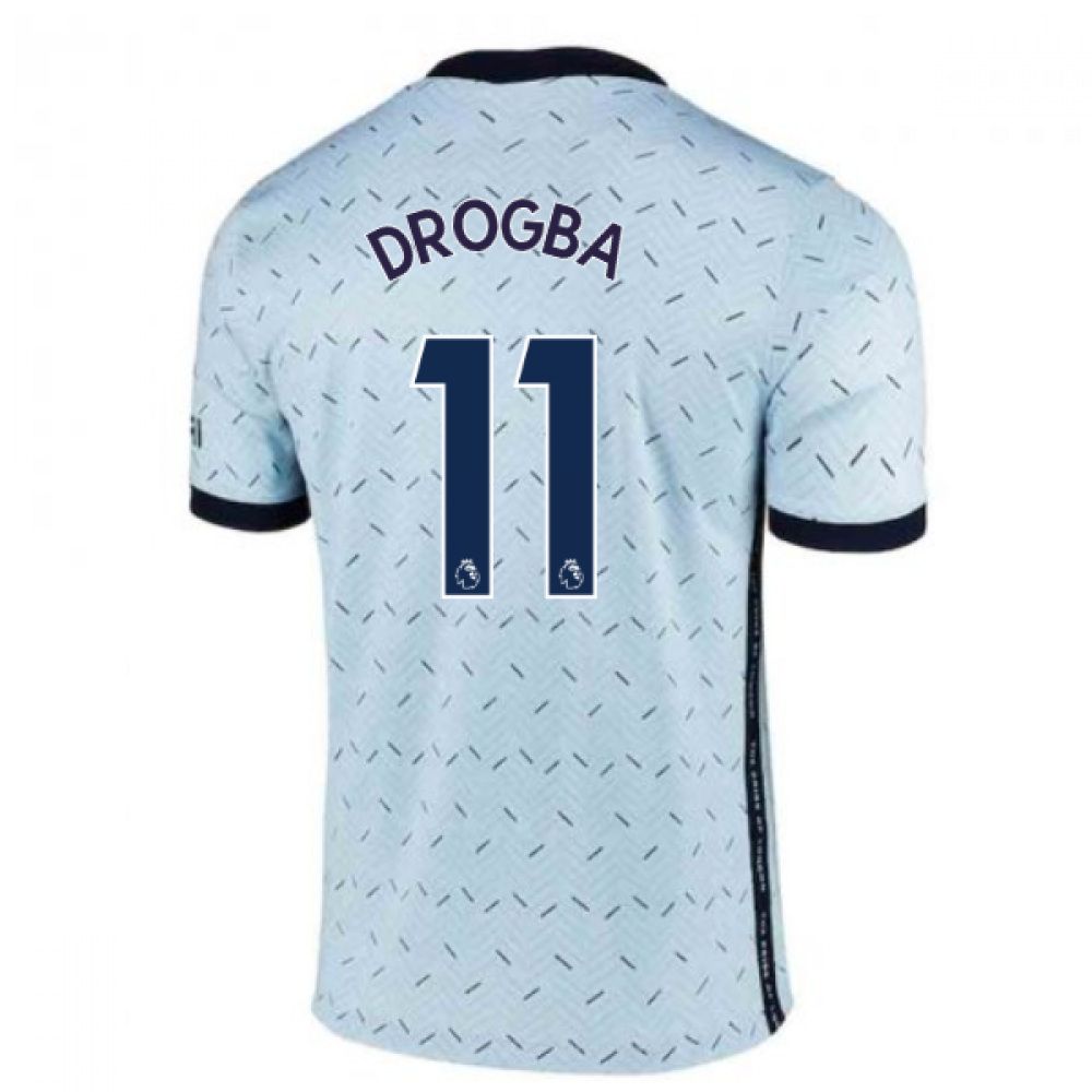 2020-2021 Chelsea Away Nike Ladies Shirt (DROGBA 11)