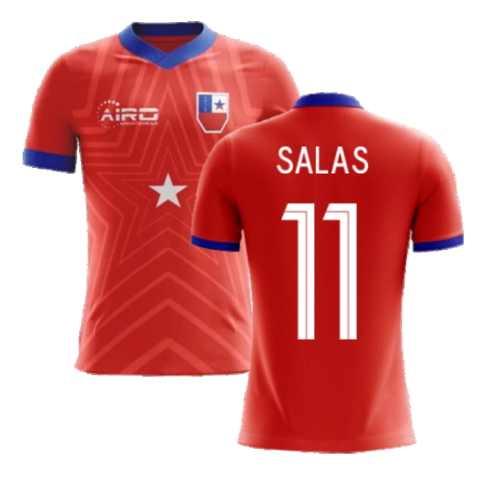 2024-2025 Chile Home Concept Football Shirt (SALAS 11)