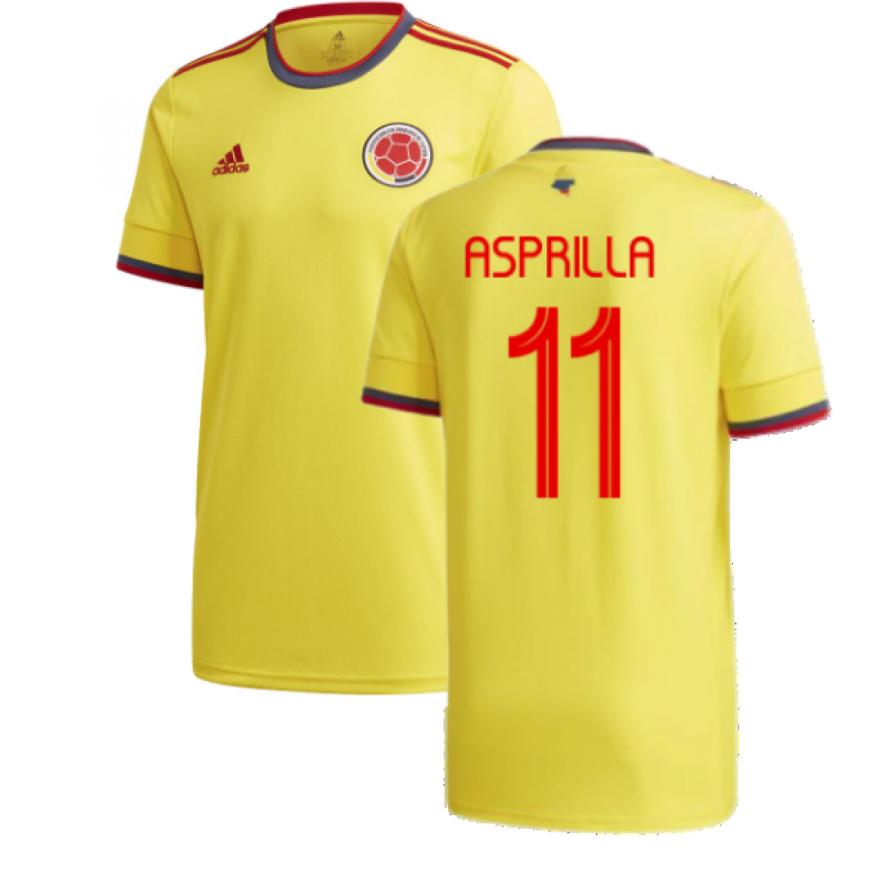 2020-2021 Colombia Home Shirt (ASPRILLA 11)